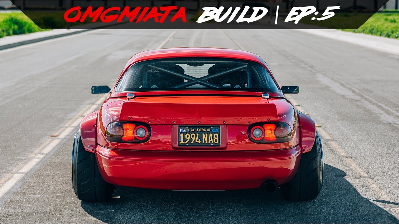 HEADER & WATER PUMP REMOVAL | #OMGMIATA | SEMA EP5 | [4K60]