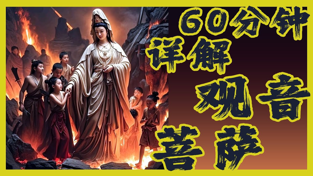 三问观音｜60分钟详解观音菩萨前世今生，观音从哪里来？观音是男是女？观音真能普渡慈航吗？观音三十三法相是什么？水月观音为何受欢迎？敦煌石窟隐藏着观世音的哪些秘密？小乘佛教为何不认观音？｜古灵精怪我老秦