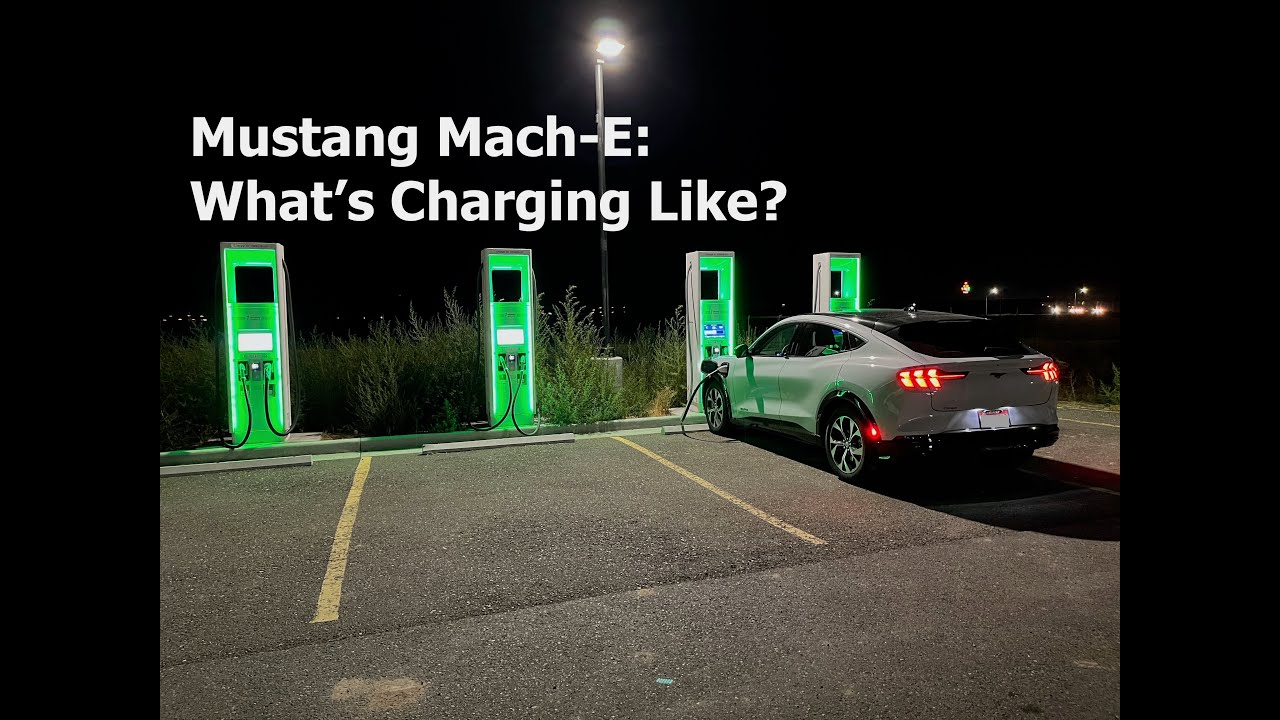 Mustang Mach-E: каково это — заряжаться?