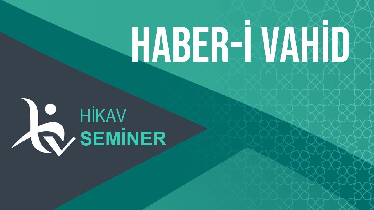 Haber-i Vahid-Bekir KUZUDİŞLİ