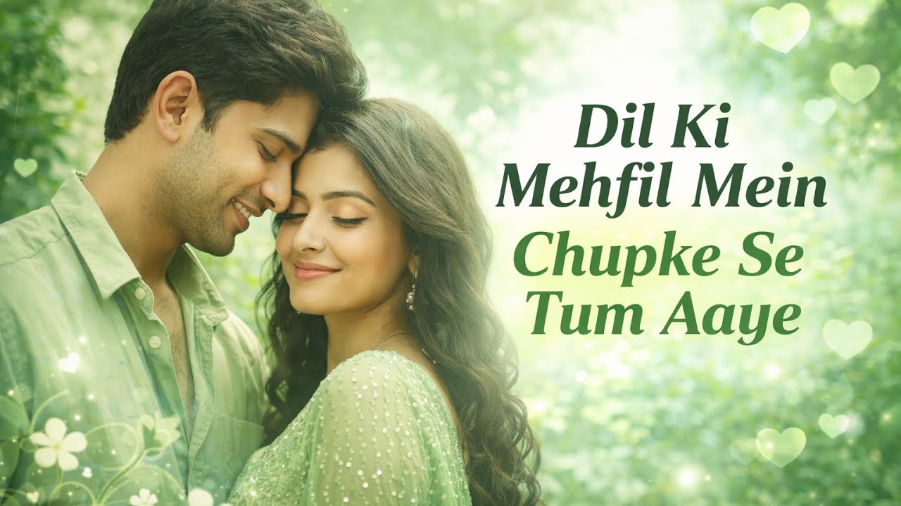 #Dil Ki Mehfil Mein Chupke Se Tum Aaye 💕 |#New Romantic Song 2026 |#Heart Touching Love Song