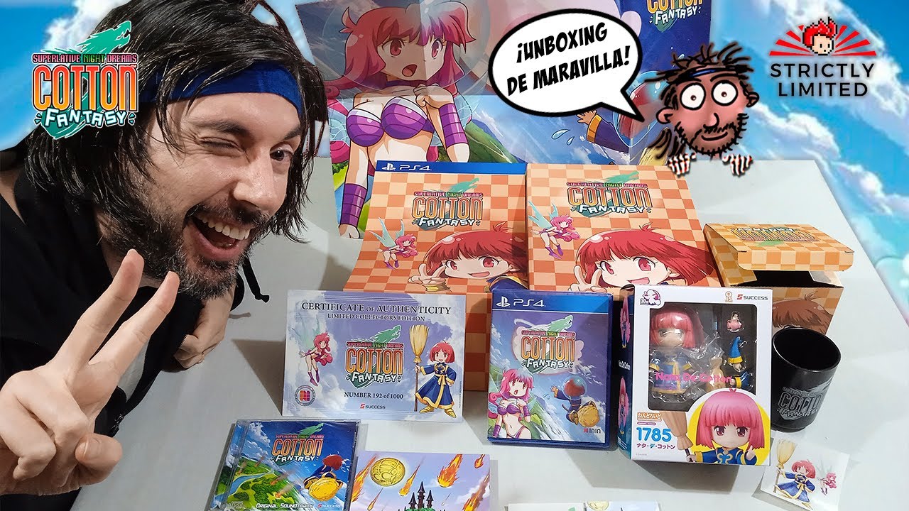 COTTON FANTASY COLLECTOR'S EDITION (PS4) | STRICTLY LIMITED GAMES EXCLUSIVE | UNBOXING | Español