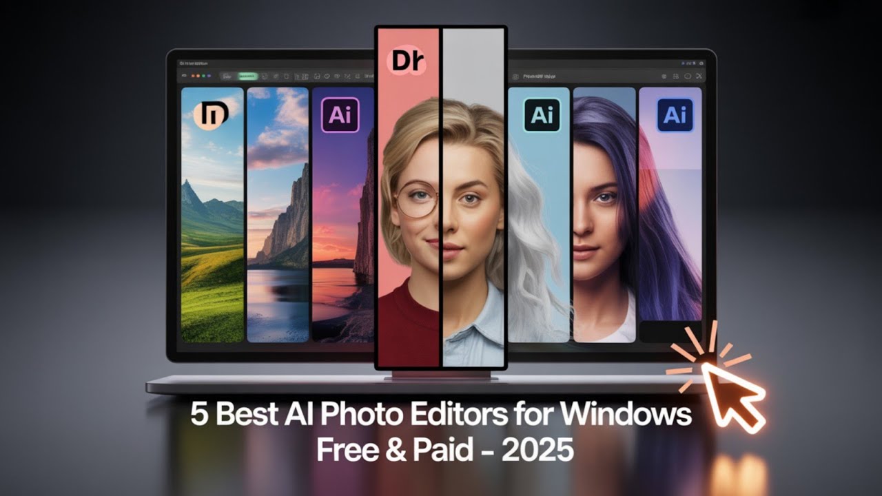 5 Best AI Photo Editors for Windows Free & Paid &ndash; 2025