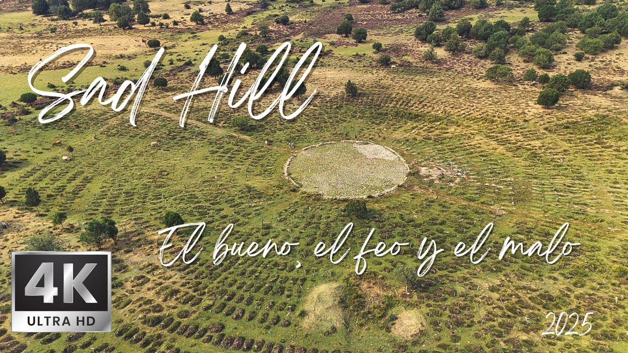 Sad Hill Cemetery desde el aire: El escenario mítico de “El bueno, el feo y el malo”