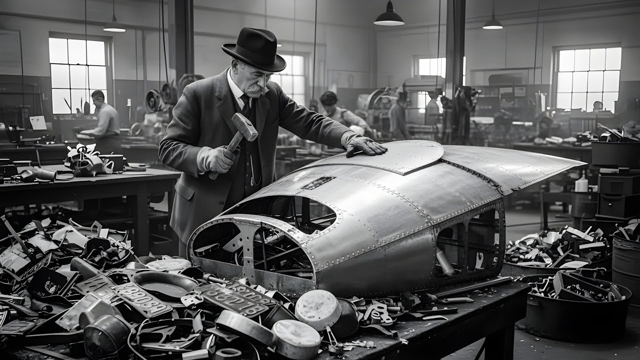 В 1941 году Германия владела всем алюминием — Америка же построила 300 000 самолетов из металлоло...