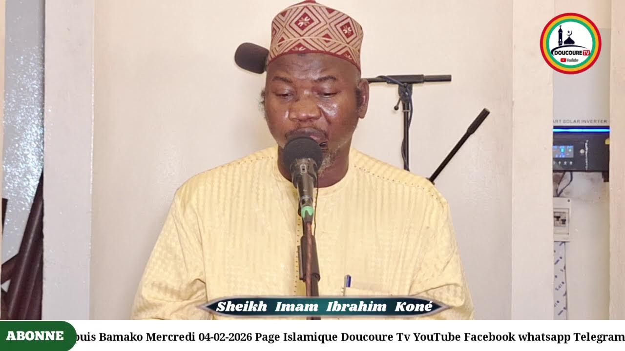 Tafsir Interprétation du Coran Sourat 21 Al-Anbiy V 86 au..Sheikh Imam Ibrahim Koné 04-02-2026