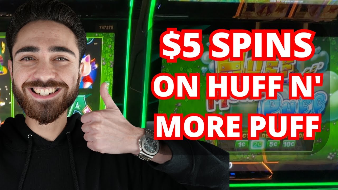 What Can We Get With $5 SPINS on Huff N More Puff Slot Machine?