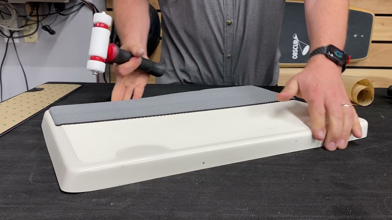 Installing GatorStep over factory non skid