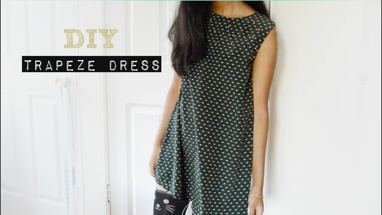 DIY Easy Trapeze Dress
