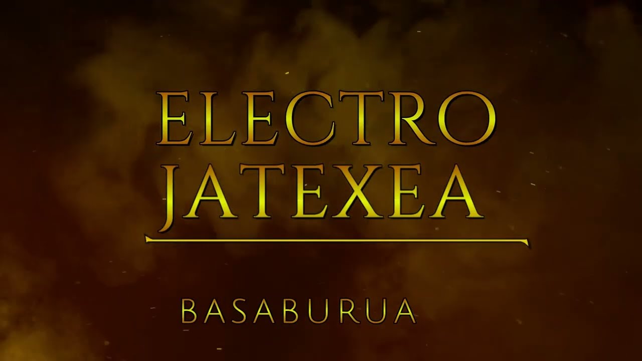 Basaburua con los electrojatexea