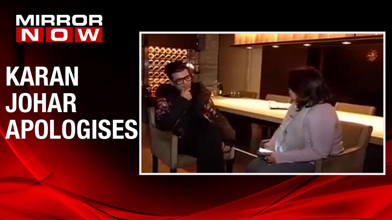 Karan Johar apologises & talks on 'Hardik Pandya - KL Rahul' controversy