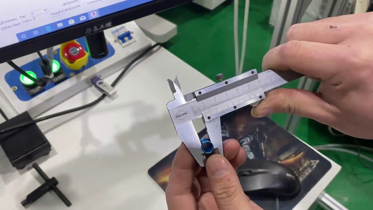 Pigeon rings Bird rings marking Machine, Dowin Fiber Laser Marking Machine