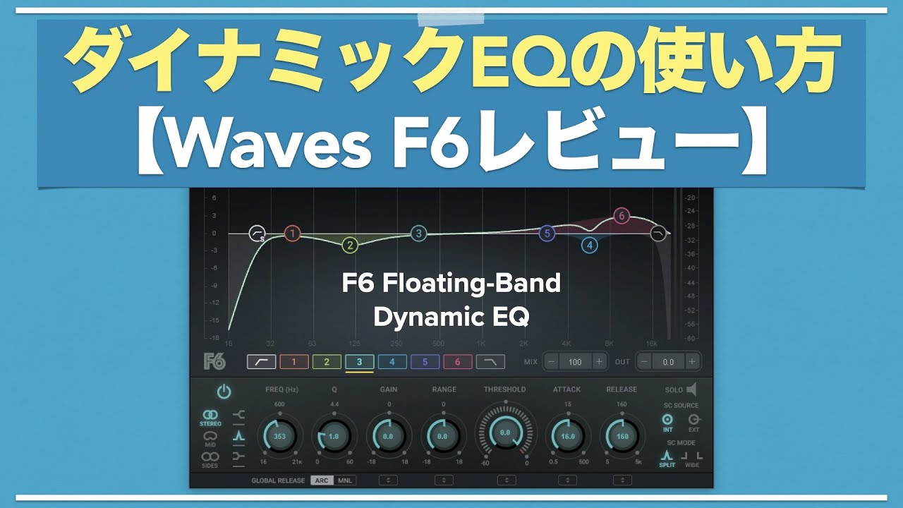 [Как использовать динамический эквалайзер] [DTM/Waves/F6 Floating-Band Dynamic EQ/fabfilter Pro-Q3]