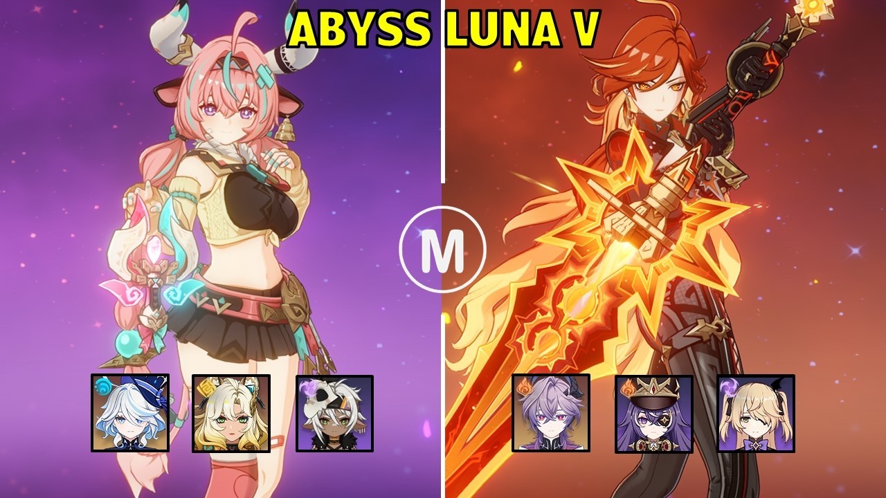 C0 Varesa Hyper Carry & C2 Mavuika Overload - Spiral Abyss Luna V Genshin Impact