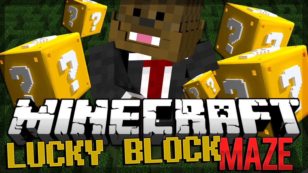 Minecraft HEROBRINE Lucky Block Maze w/ The Pack