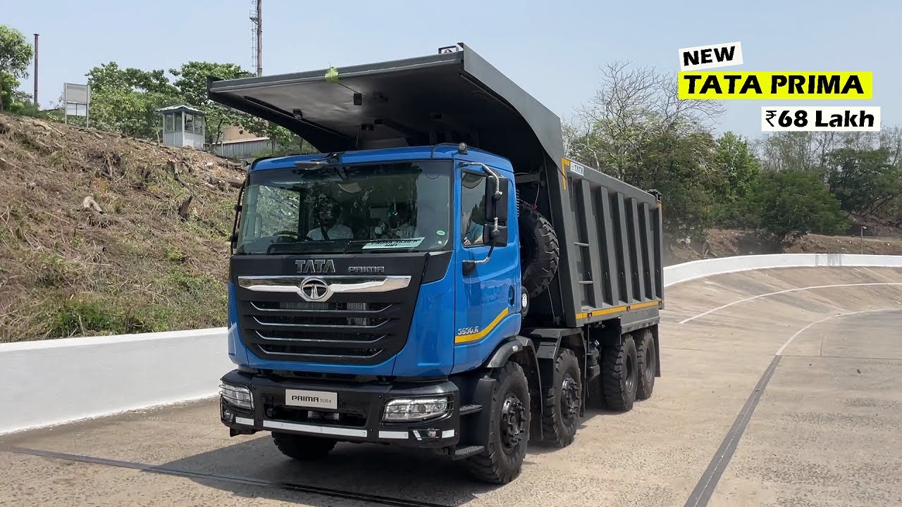 2023 Tata Prima 3530.K AC Mining Truck - Features, Pricing, and Real-World Impressions