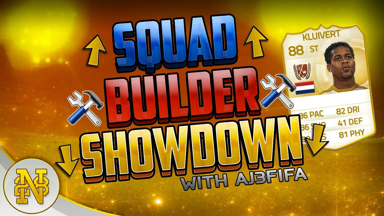 LEGEND SQUAD BUILDER SHOWDOWN vs AJ3FIFA!!! LEGEND KLUIVERT DISCARD! FIFA 15