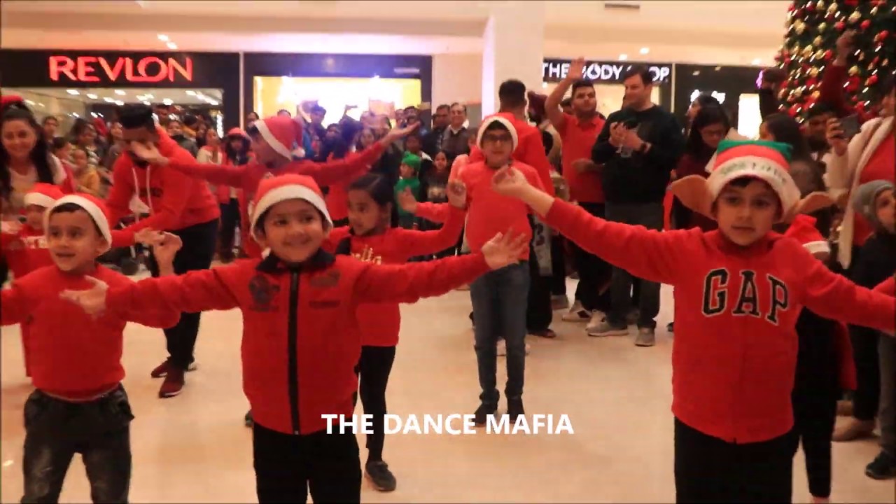 kids Flash mob | Christmas Flash mob | Cute kids Dance | Chandigarh  | The Dance Mafia