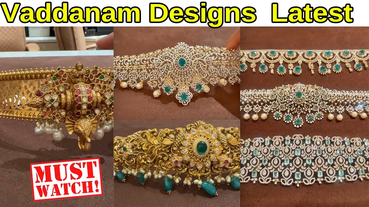 'Embrace elegance with our stunning Vaddanam collection