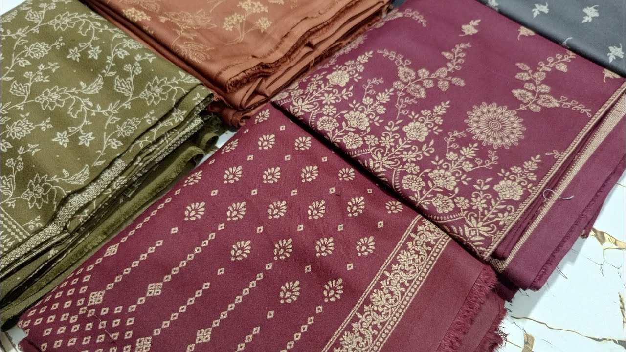 Paste Printed ✅ Premium Dhanak 🔥3 Piece Collection ❤️ Beautiful Designs 😍 Malik Fabrics #03098060330