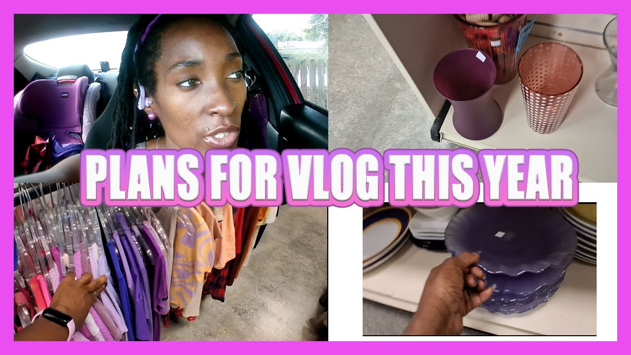 Happy New Year | Thrifting Purple Home Decor | Plans for 2026 | My Camera couldn't be fixed