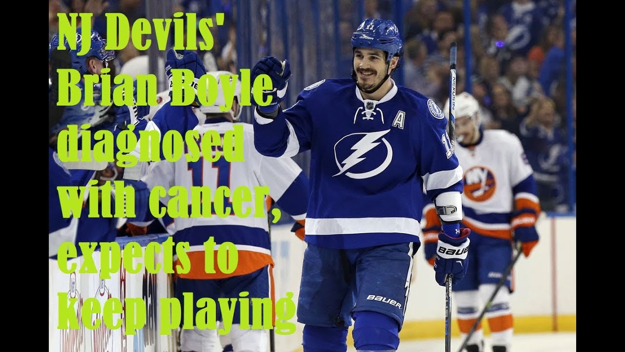 NJ Devils' Brian Boyle diagnosed with cancer, expects to keep playing