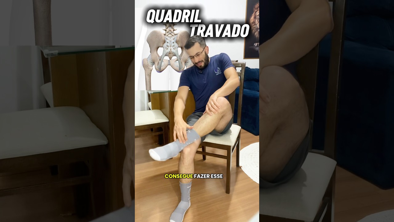 Quadril travado fa&ccedil;a esses exerc&iacute;cios  #quadril #mobilidade #fisioterapia ￼