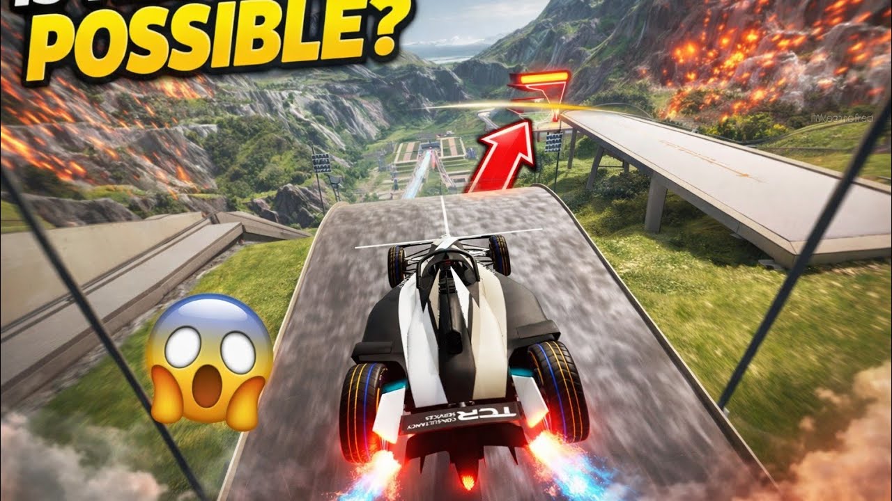 Mega Ramp + Formula Jump 🚀 | Insane Air Time!