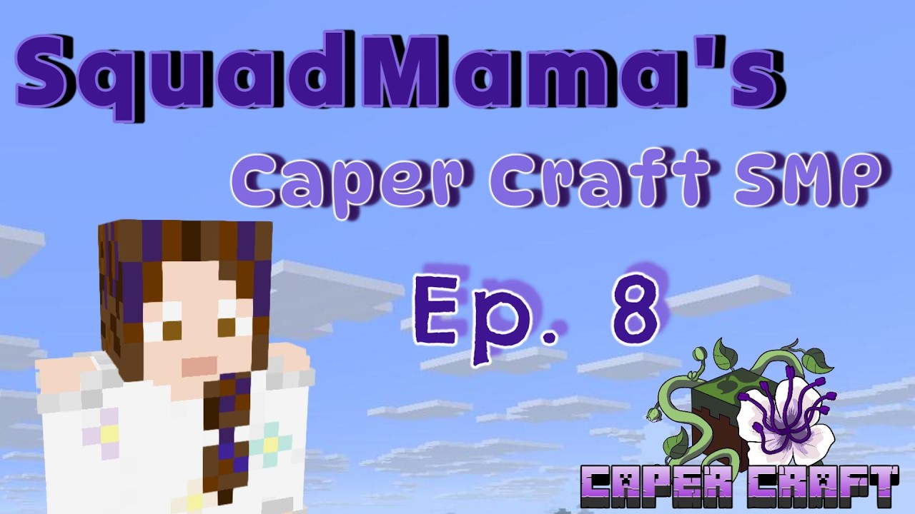 Making a new friend and finishing the Mega House on  CaperCraft SMP - S2E8