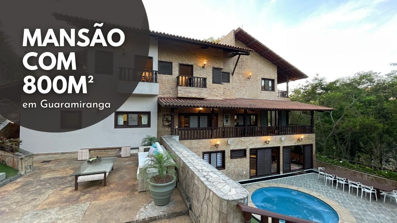 MANSÃO COM 800M² EM GUARAMIRANGA CEARÁ