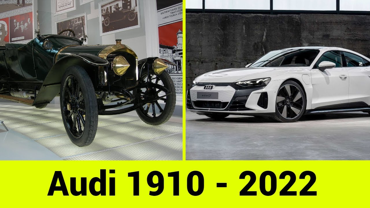 Audi evolution 1910 - 2022