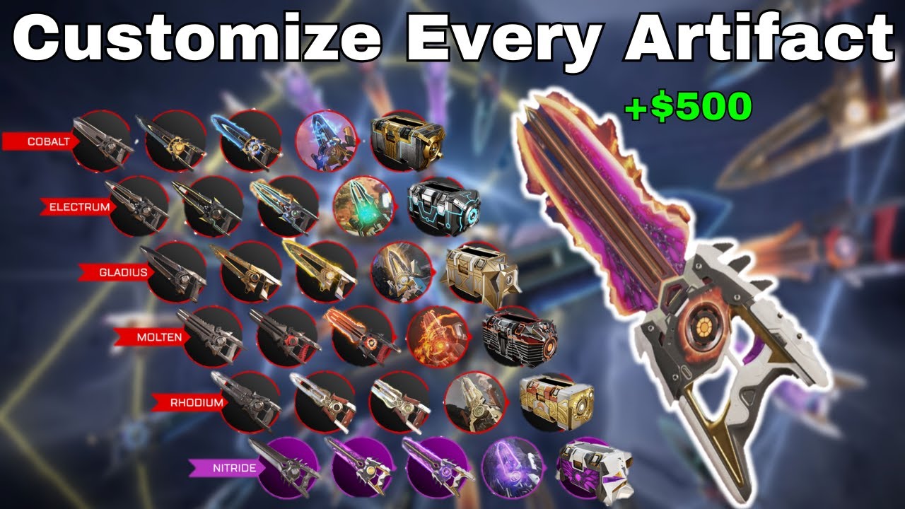How To Earn & Customize Every Artifact Heirloom in Apex Legends