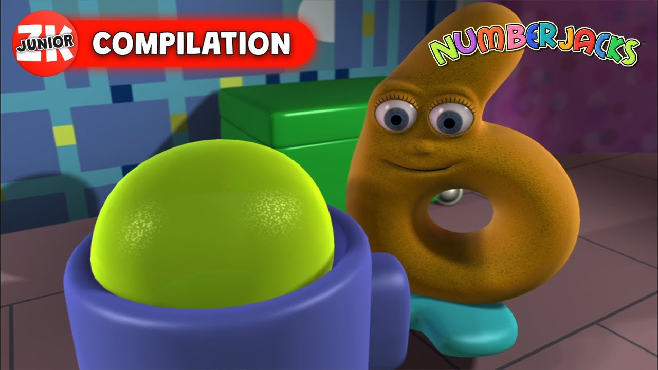 Nine Lives & Takeaway | Numberjacks | DOUBLE Full Episode