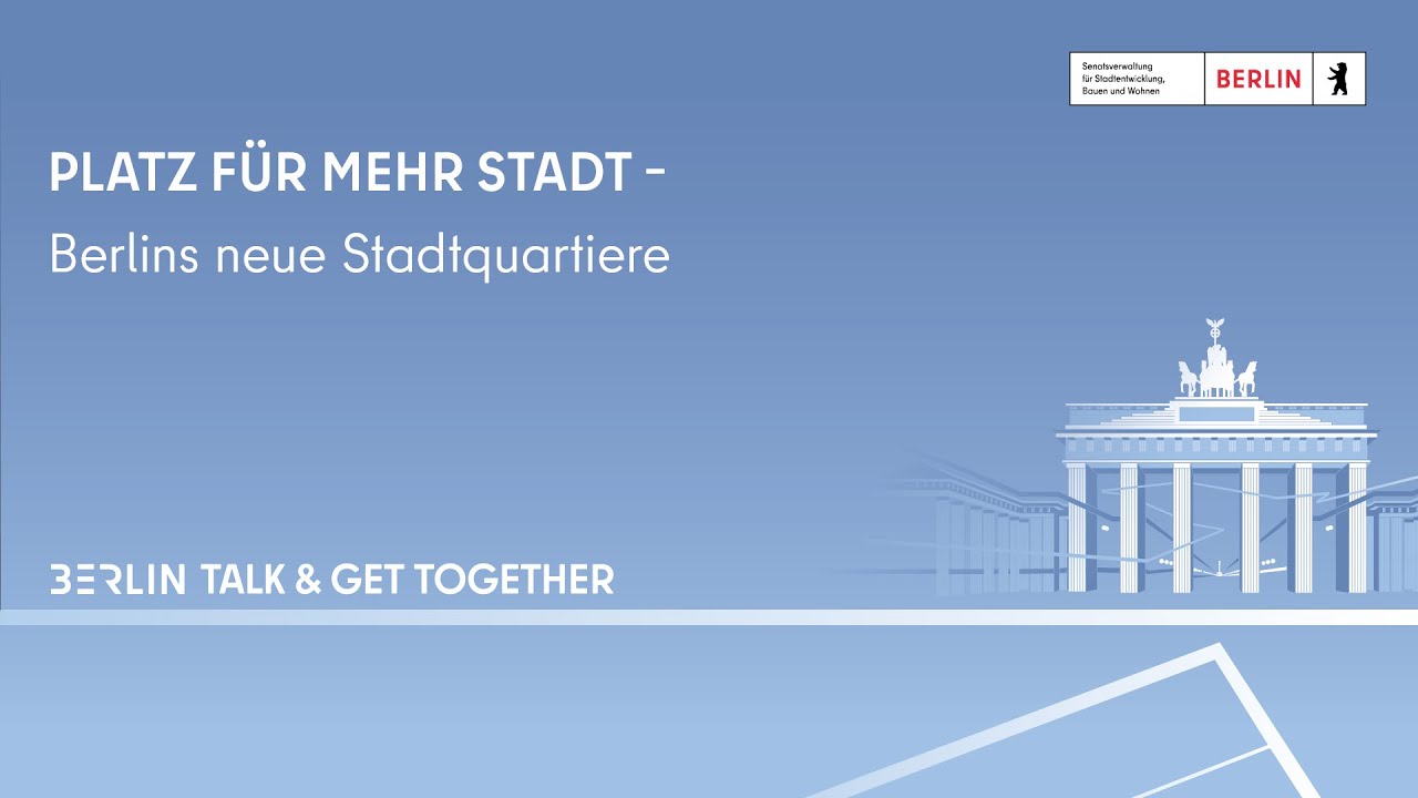 MIPIM 2024: Panel 7 - Platz für mehr Stadt – Berlins neue Stadtquartiere