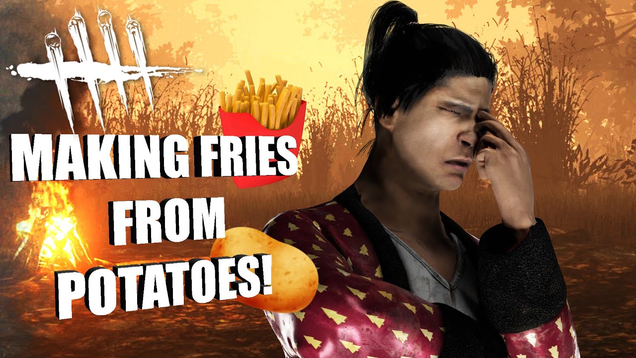 MAKING FRIES FROM POTATOES