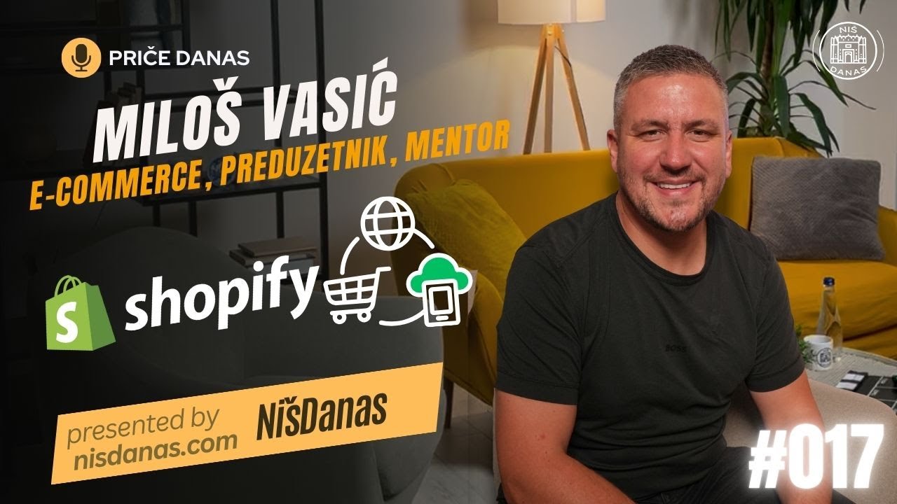 Shopify milioner iz Blaca | Milo&scaron; Vasić Vaskez| PričeDanas #017