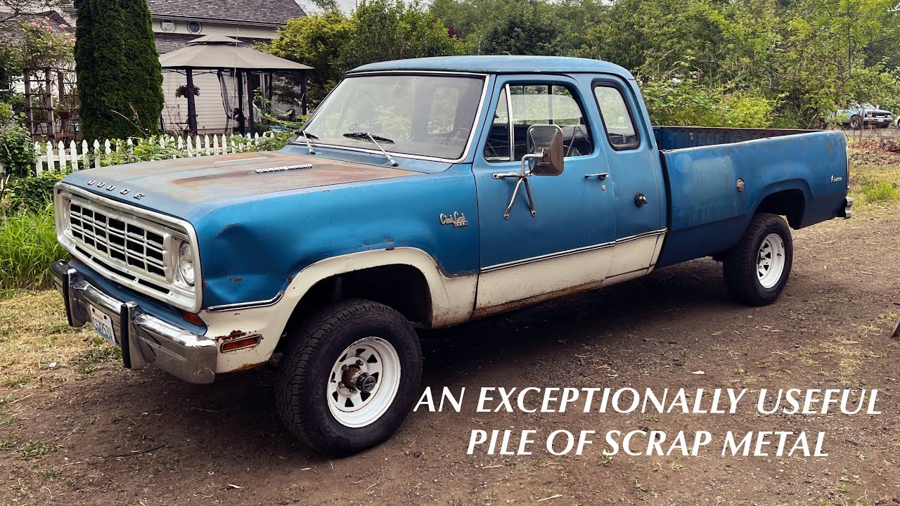 This Dodge W100 Club Cab Power Wagon Is Pretty Awesome Junk