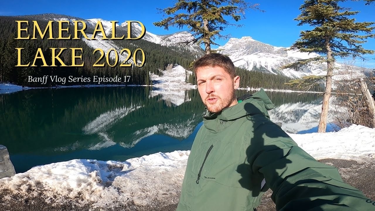 Exploring Emerald Lake, BC. Lakes & Winter in Banff National Park