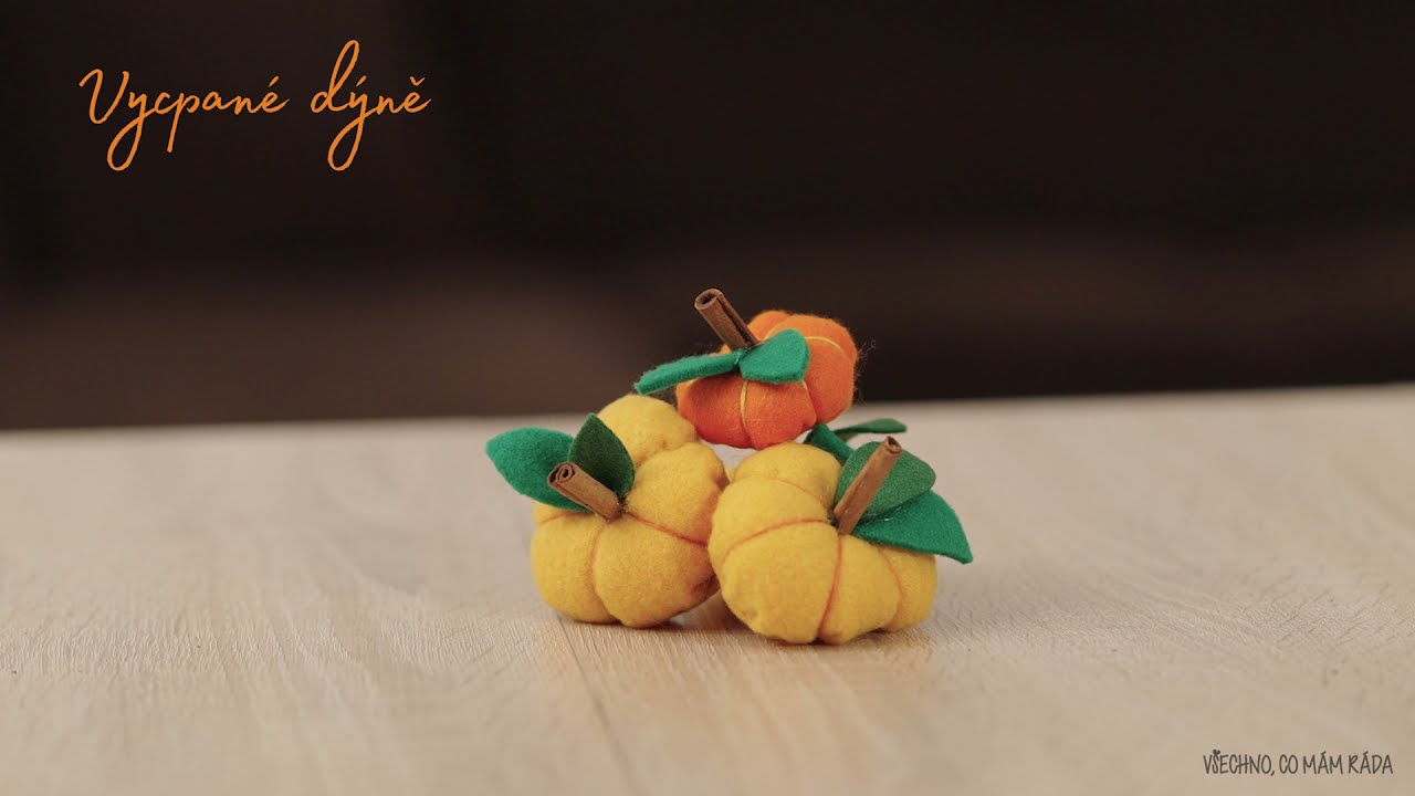 3. DIY Stuffed pumpkins