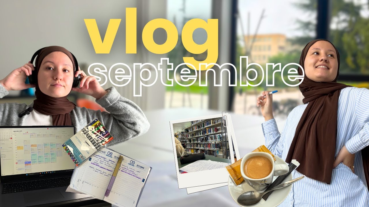 Dernière rentrée universitaire... *snif* | vlog septembre