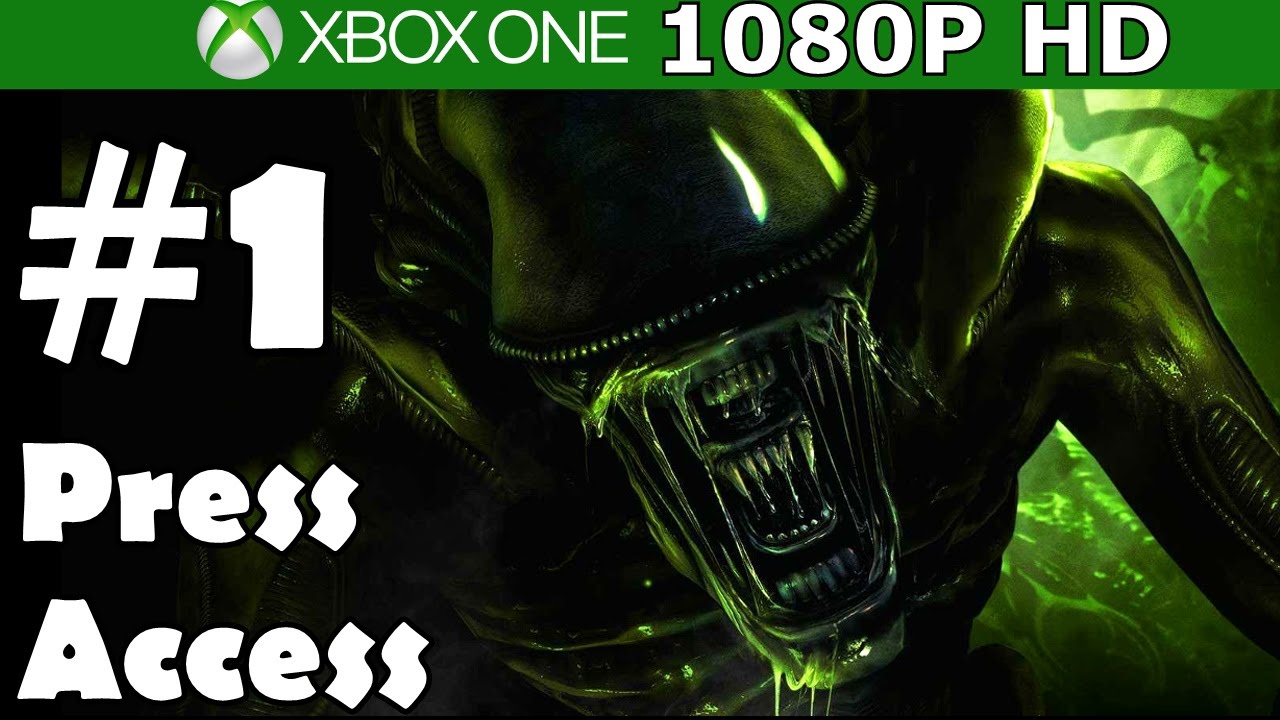 Alien Isolation Walkthrough Part 1 Press Review Let's Play playthrough 1080p HD