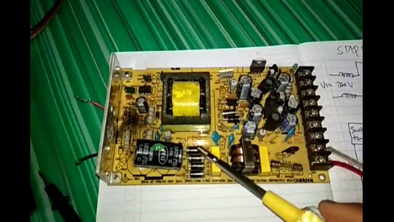 Perbaikan SMPS Bag 1 (Membahas Skema Rangkaian Trafo Switching)