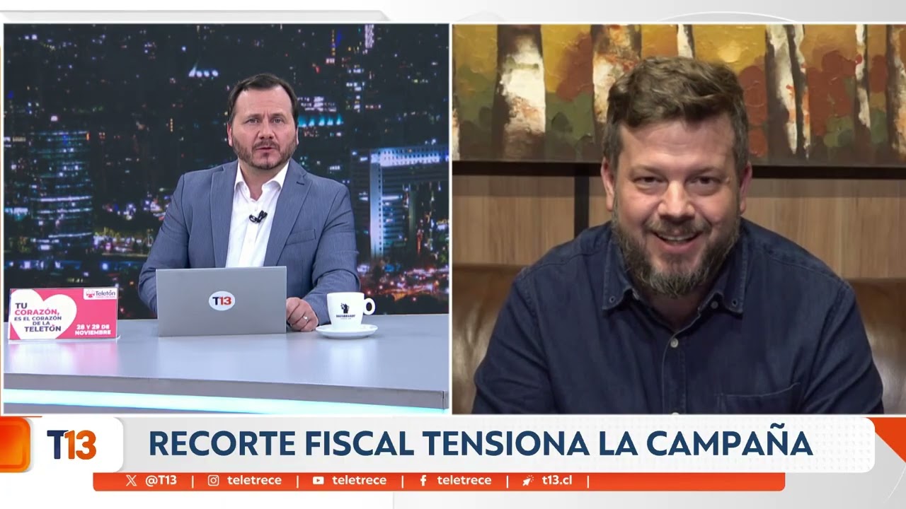 Entrevista al candidato presidencial del Partido Nacional Libertario, Johannes Kaiser - T13 Noche