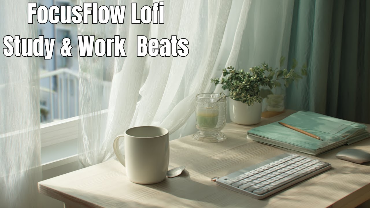Study Breeze : 17 minutes Crisp & Airy Lofi Beats for Focus& Productivity 🎧 [New version]