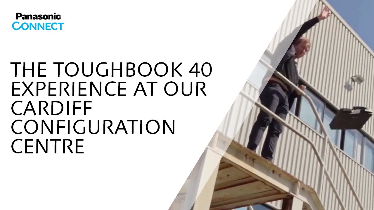 The #TOUGHBOOK 40 Experience at our #Cardiff Configuration Centre