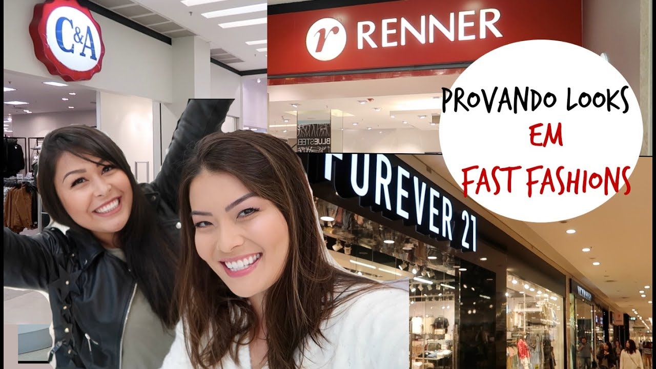 Provando Looks em Fast Fashions | feat. Nessa