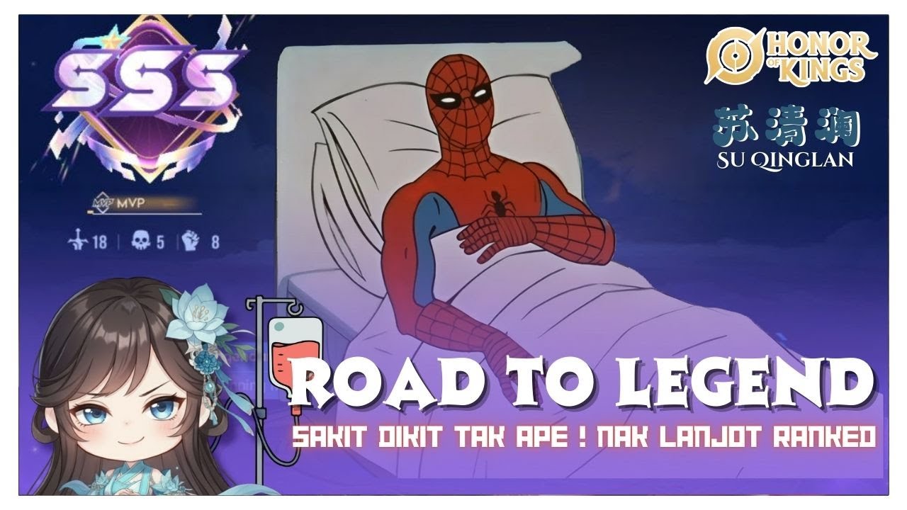 【 HONOR OF KINGS 】-ENG/INA- RANKED SANTUY DULU , TENAGA DALAM ADMIN BELUM PULIH