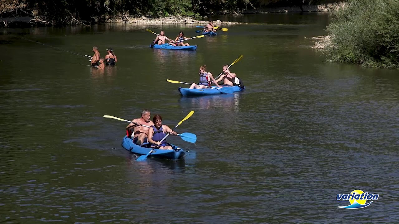 Canoë dans les Gorges de l'Aveyron - Variation