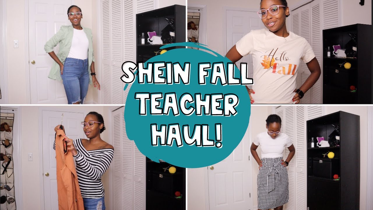 HUGE SHEIN Fall Teacher Haul | teacher style, fall looks, halloween outfits, & LOTS of earrings