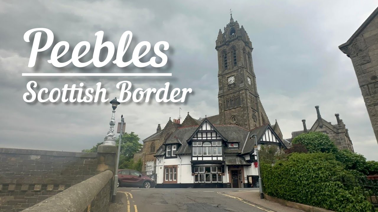 Peebles |  The County Town of Peeblesshire | Scottish Border #Scotland #travelbrewing